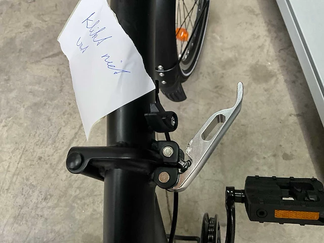 Sjoef travel vouwfiets zwart - afbeelding 6 van  11
