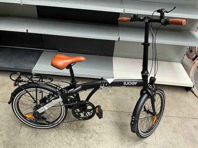 Sjoef travel vouwfiets zwart - afbeelding 10 van  11