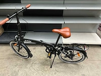 Sjoef travel vouwfiets zwart