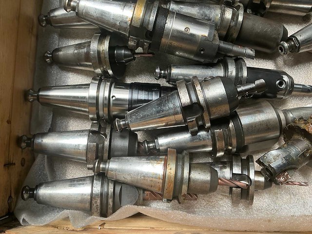 Sk40 gereedschapshouder met boor / frees (70x) - afbeelding 6 van  15