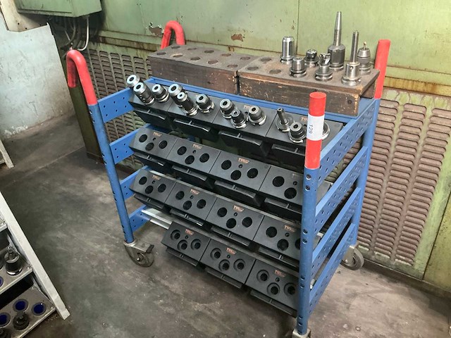 Sk40 mobiel rek met gereedschapshouders - afbeelding 1 van  1