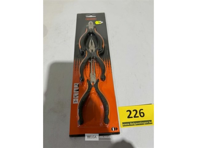 Skandia driedelige tangenset - afbeelding 2 van  3