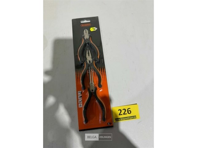 Skandia driedelige tangenset - afbeelding 3 van  3