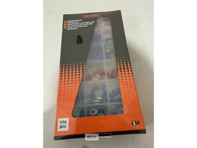 Skandia kabelschoenset 174 dlg - afbeelding 2 van  3