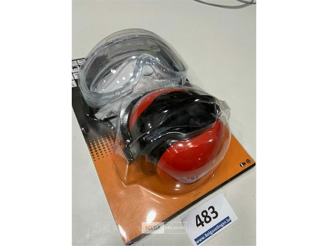 Skandia oog en gehoorbescherming inclusief ffp3 stofmasker - afbeelding 3 van  3