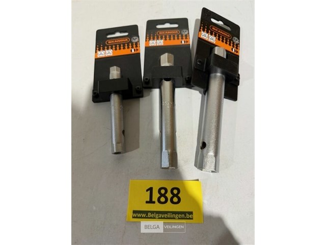 Skandia pijpsleutel maat 8-9 : 12-13 : 14-15 - afbeelding 1 van  3