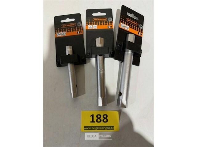 Skandia pijpsleutel maat 8-9 : 12-13 : 14-15 - afbeelding 3 van  3