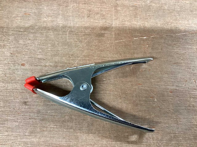 Skandia snelklem/lijmklem/zeilklem. 100mm (239x) - afbeelding 1 van  4