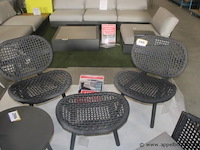 Skate 1-zit aluminium charcoal + rope - afbeelding 1 van  1