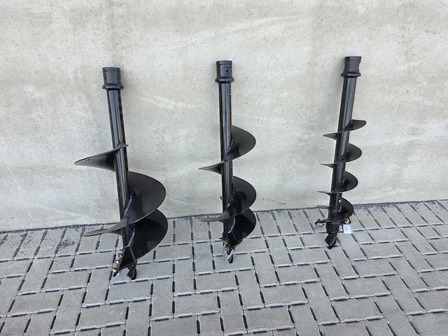 Skidsteer grondboor (3x) - afbeelding 1 van  7