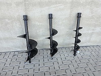 Skidsteer grondboor (3x) - afbeelding 1 van  7