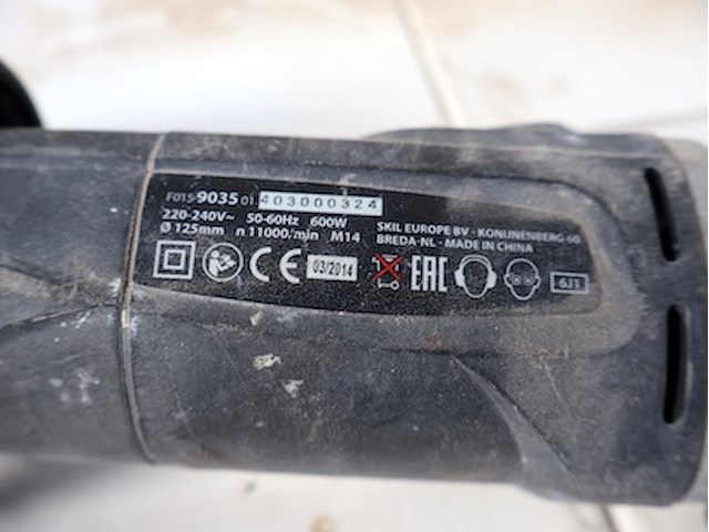 Skil haakse slijper - afbeelding 4 van  4