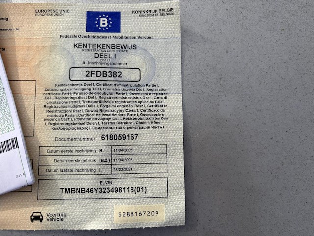 Skoda fabia, 2002 - afbeelding 23 van  27