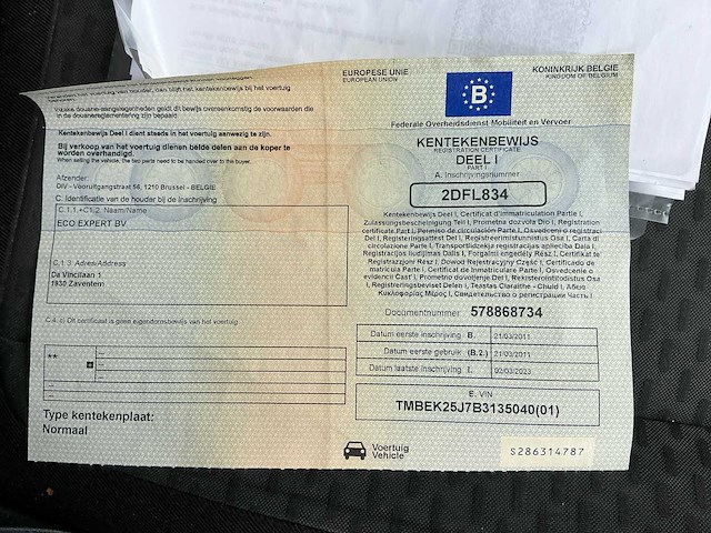 Skoda fabia personenauto - afbeelding 2 van  11