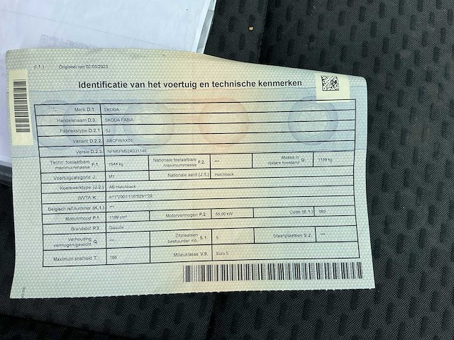 Skoda fabia personenauto - afbeelding 3 van  11