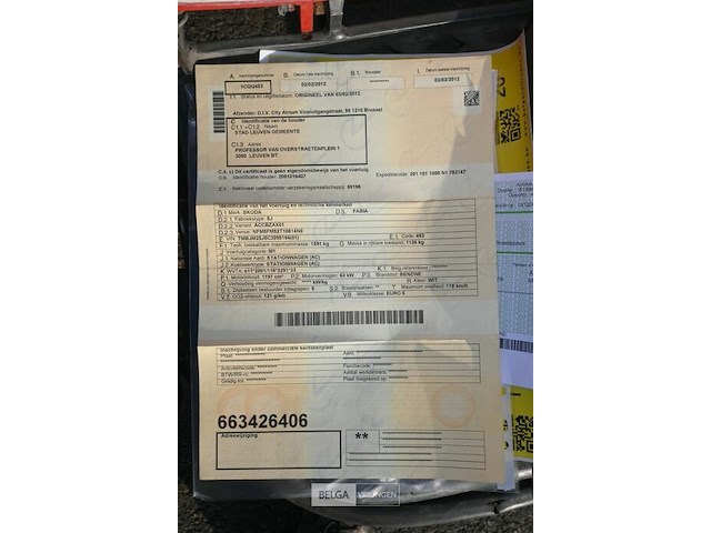 Skoda fabia personenwagen - afbeelding 2 van  23