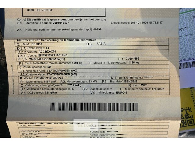 Skoda fabia personenwagen - afbeelding 4 van  23