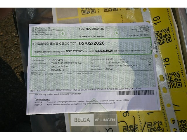 Skoda fabia personenwagen - afbeelding 8 van  23