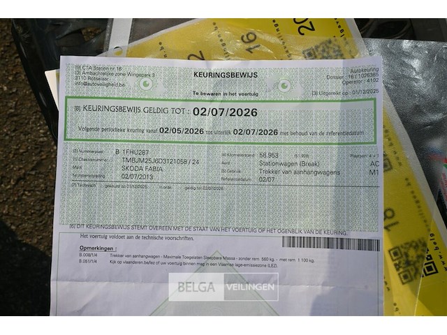 Skoda fabia personenwagen - afbeelding 8 van  23