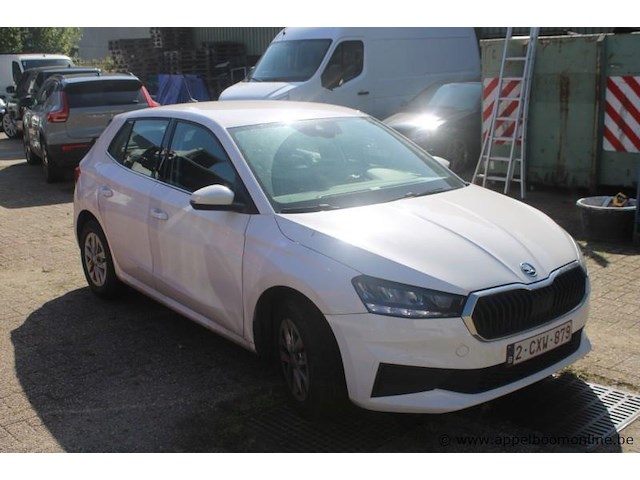 Skoda fabia, tmbep6pjxn4058006, 1e insch 26/07/2022, 67336km, 70kw, 999cm³, benzine, manueel, hatchback, euro 6d, mtm 1604kg, tarra 1147kg, keuring tot 26/07/2026, inschrijvingsbewijs deel i en gelijkvormigheidsattest - afbeelding 1 van  19