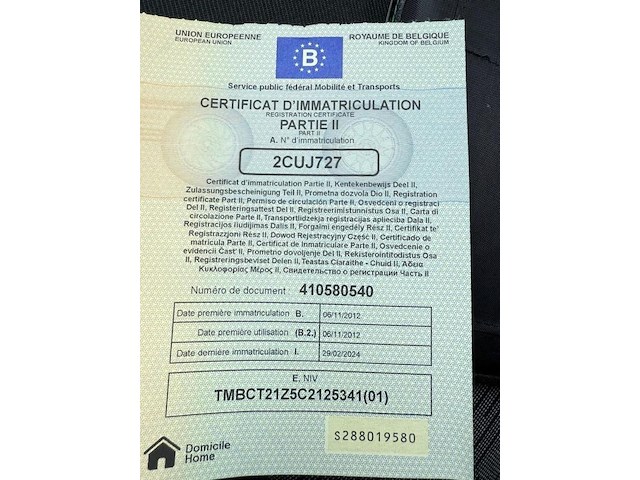 Skoda octav octavia, 2012 - afbeelding 16 van  24