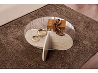 Skye decor, aeris - travertine, transparant, salontafels, travertijn - afbeelding 3 van  7