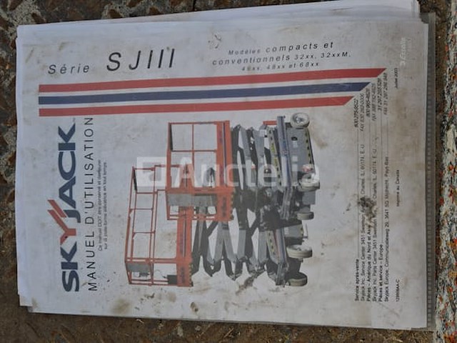 Skyjack sjii schaarlift - afbeelding 7 van  12