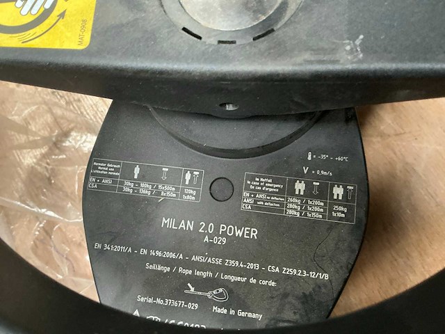 Skylotec milan 2.0 power reddingsapparaat - afbeelding 3 van  6