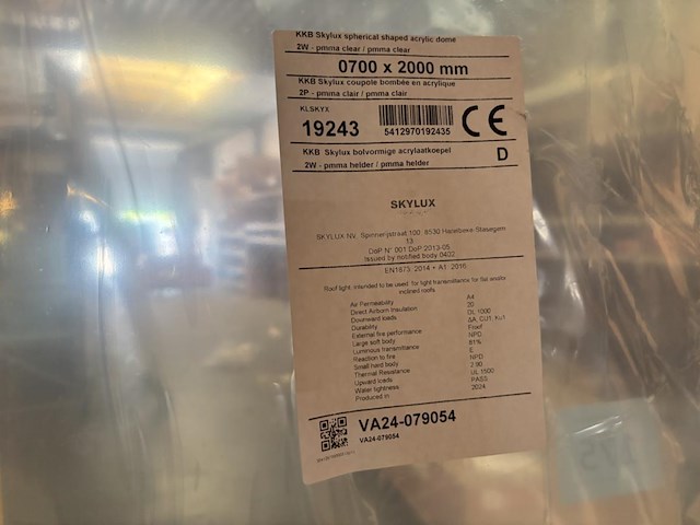 Skylux koepel 70x200 - afbeelding 4 van  4