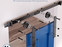 Skysen complete schuifdeurset, 168 cm - afbeelding 2 van  6