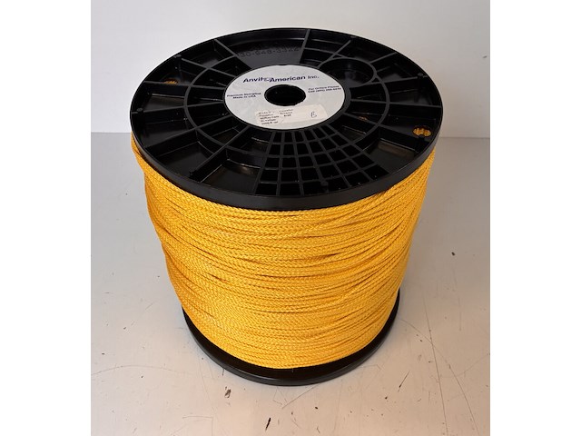 Sl143 1/8″ diamantgevlochten polyester stringline met kevlar-kern - afbeelding 2 van  3
