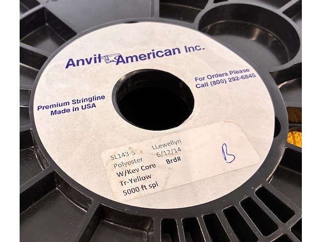 Sl143 1/8″ diamantgevlochten polyester stringline met kevlar-kern - afbeelding 3 van  3