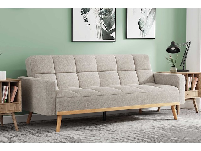 Slaapbank adana | beige - afbeelding 1 van  7