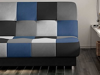 Slaapbank massimo | 90 x 190 cm | blauw - afbeelding 2 van  6