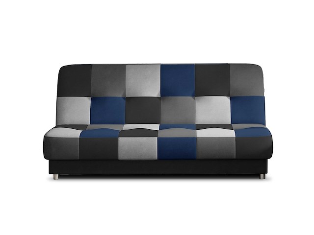 Slaapbank massimo | 90 x 190 cm | blauw - afbeelding 4 van  6