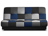 Slaapbank massimo | 90 x 190 cm | blauw - afbeelding 4 van  6