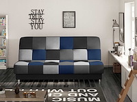 Slaapbank massimo | 90 x 190 cm | blauw - afbeelding 5 van  6