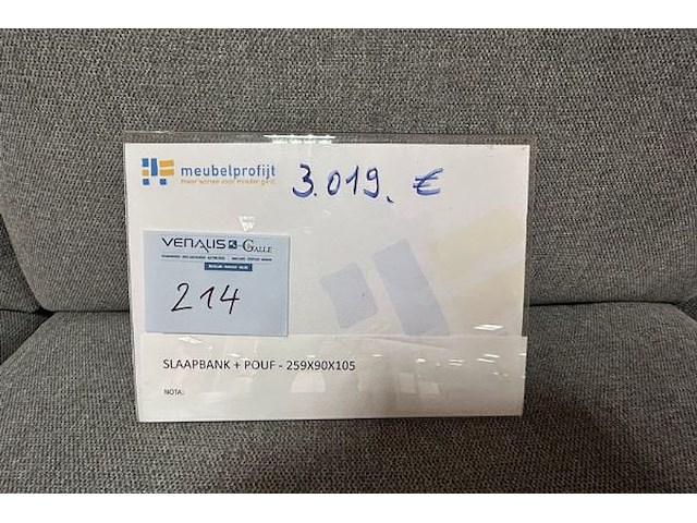 Slaapbank, poef - afbeelding 3 van  11