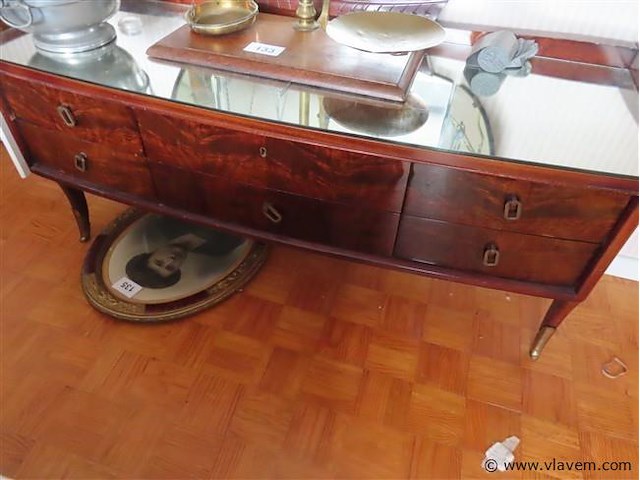 Slaapkamer bestaande uit bed en kaptafel - afbeelding 2 van  8