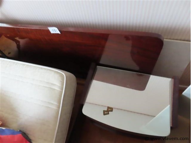 Slaapkamer bestaande uit bed en kaptafel - afbeelding 4 van  8