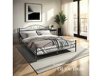 Slaapkamerbed met lattenbodem - romantisch ontwerp - 180x200cm - afbeelding 4 van  7