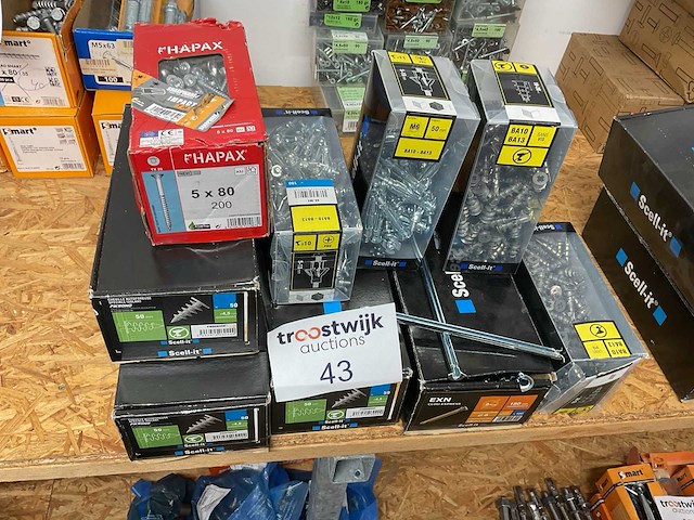 Slag hulzen en schroeven - afbeelding 1 van  9