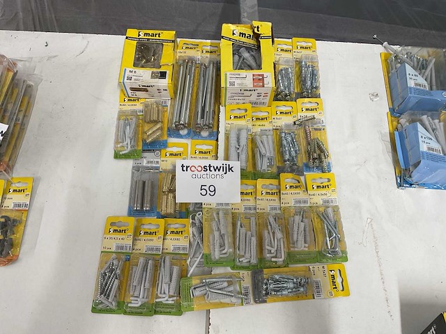 Slag pluggen en bevestigingen - afbeelding 1 van  7