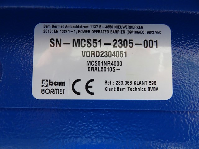 Slagboom - afbeelding 6 van  6