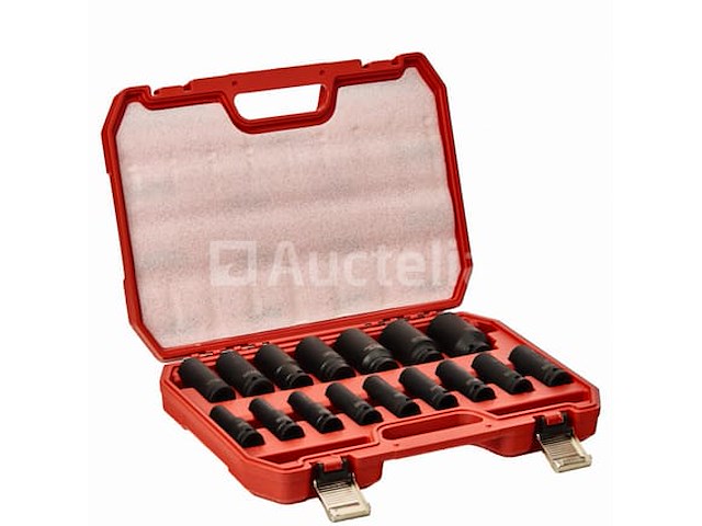 Slagdoppen 1/2" 10-32 mm (16 stuks) kraft&dele - afbeelding 3 van  3