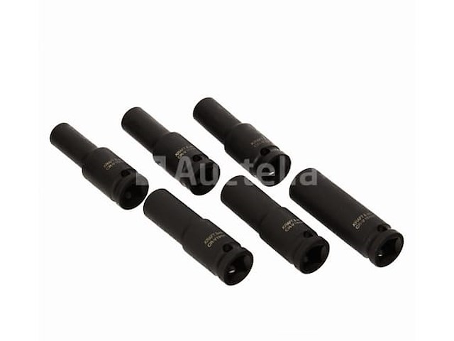 Slagdoppen 1/2" 10-32 mm (16 stuks) kraft&dele - afbeelding 1 van  3