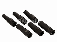 Slagdoppen 1/2" 10-32 mm (16 stuks) kraft&dele - afbeelding 1 van  3