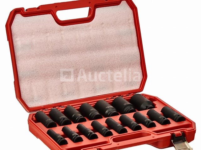 Slagdoppen 1/2" 10-32 mm (16 stuks) kraft&dele - afbeelding 3 van  3
