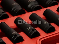 Slagdoppen 1/2" 10-32 mm (16 stuks) kraft&dele - afbeelding 2 van  3