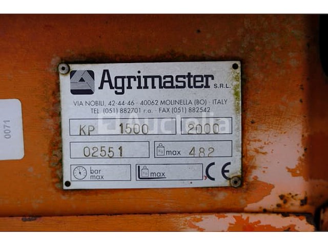 Slagermolen agrimaster kp 1500 - afbeelding 1 van  7